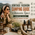 vintage fashion camping guide skincare tips camping guide