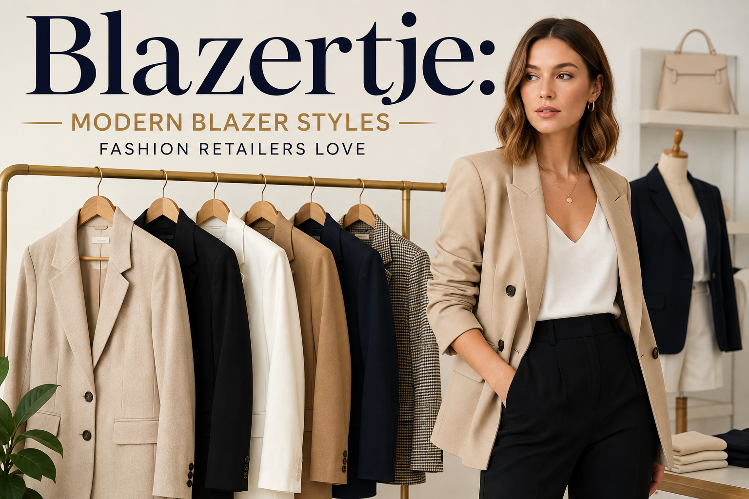 Blazertje: Modern Blazer Styles Fashion Retailers Love